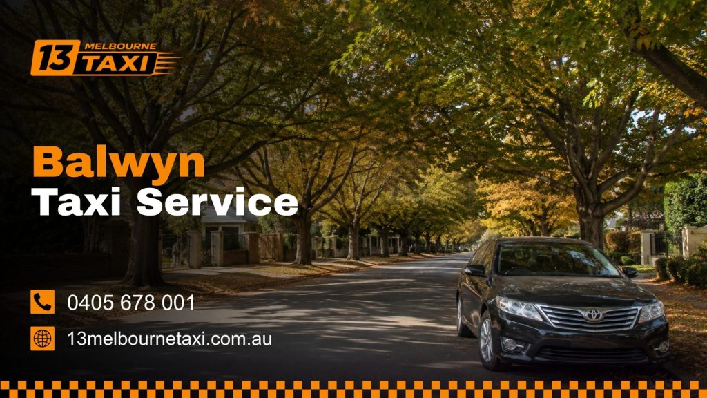 Taxi service in Balwyn