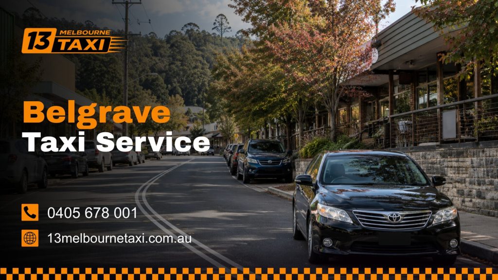 Taxi service in Belgrave
