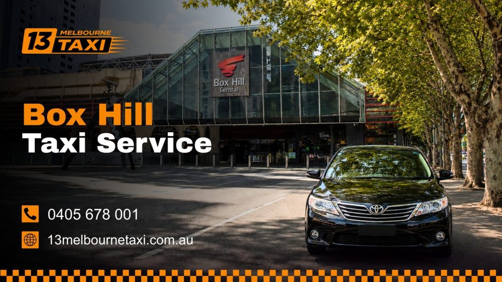 Taxi service in Box Hill