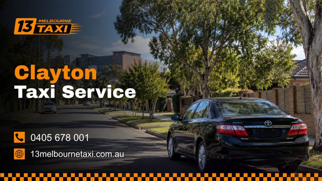 Taxi service in Clayton