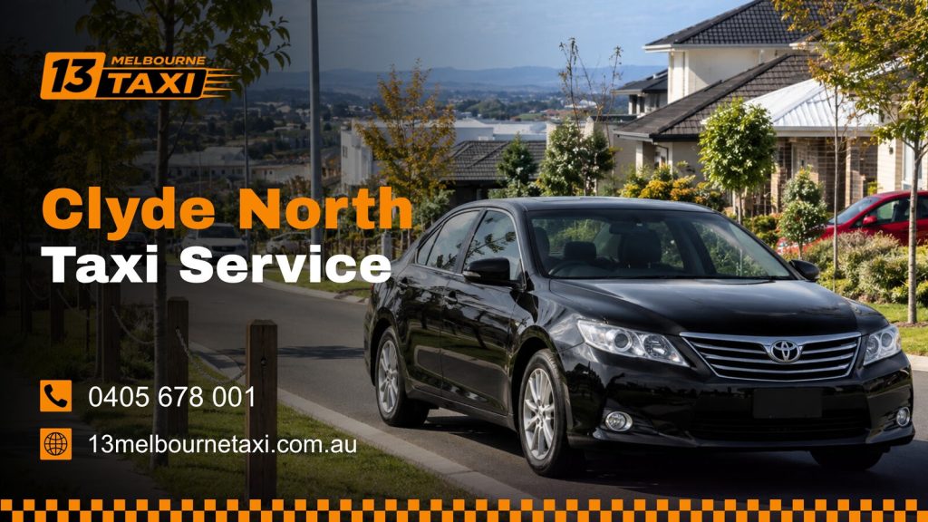 Taxi service in Clyde North