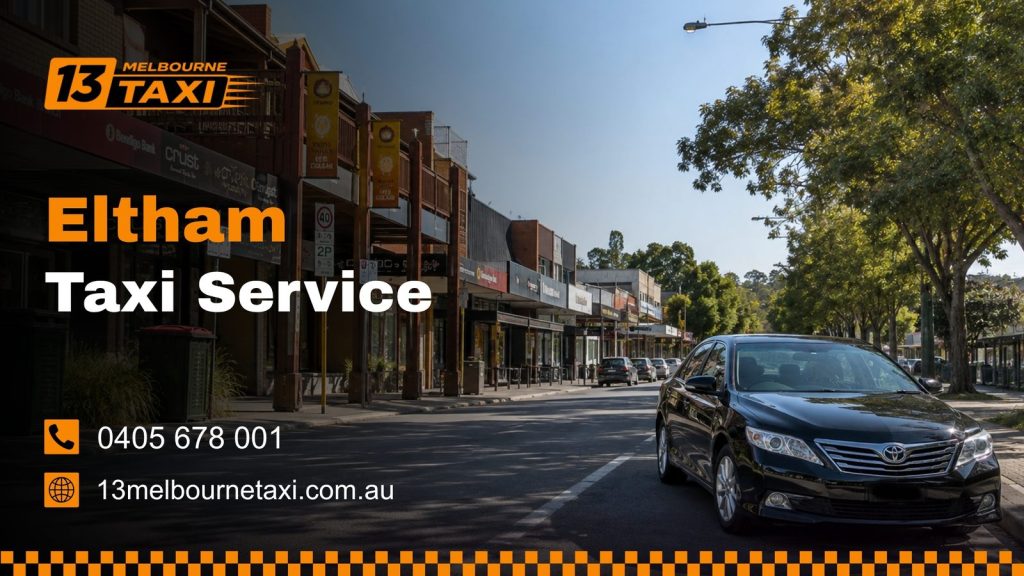 Taxi service in Eltham