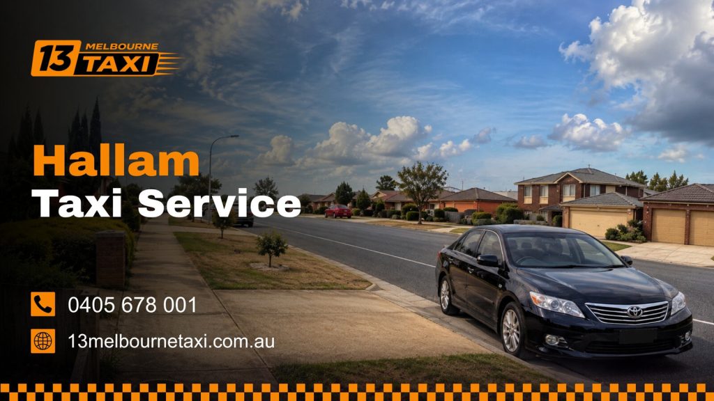 Taxi service in Hallam