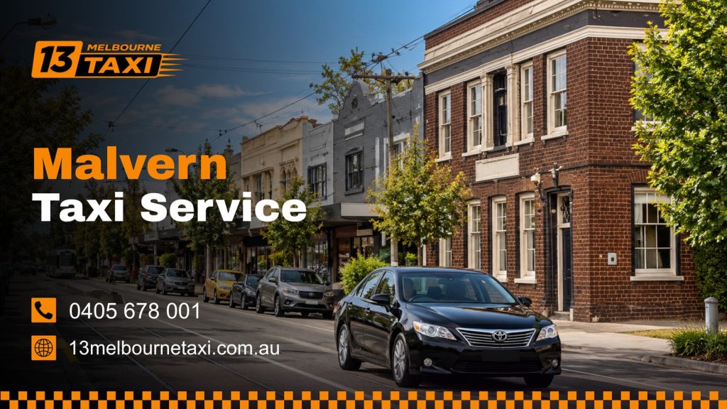Taxi service in Malvern