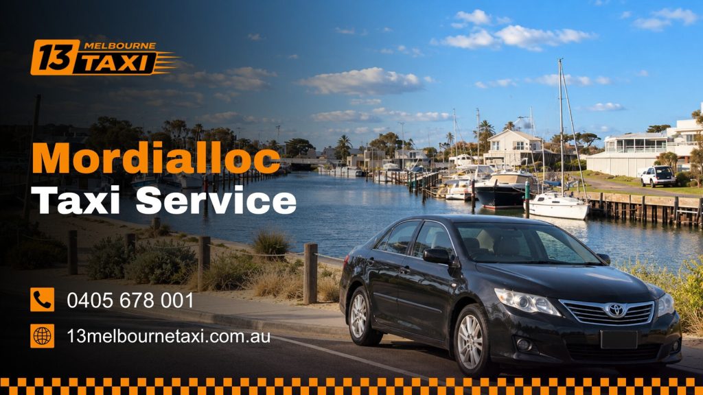 Taxi service in Mordialloc