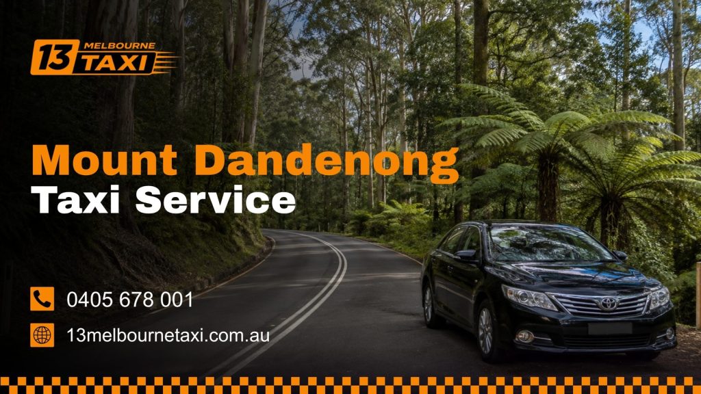 Taxi service in Mount Dandenong