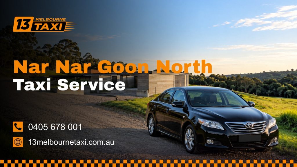 Taxi service in Nar Nar Goon North