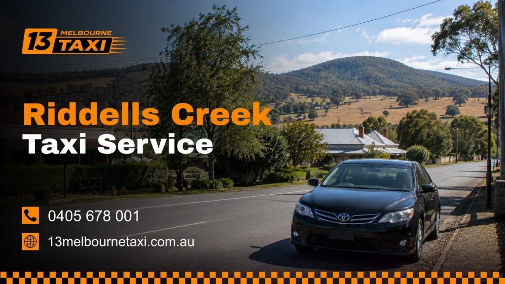 Taxi service in Riddells Creek