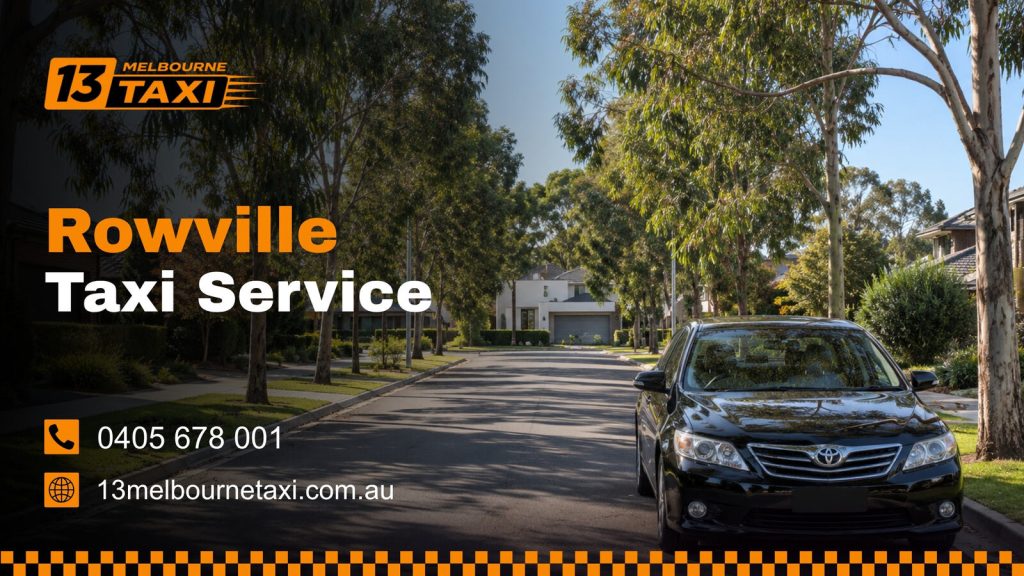 Taxi service in Rowville