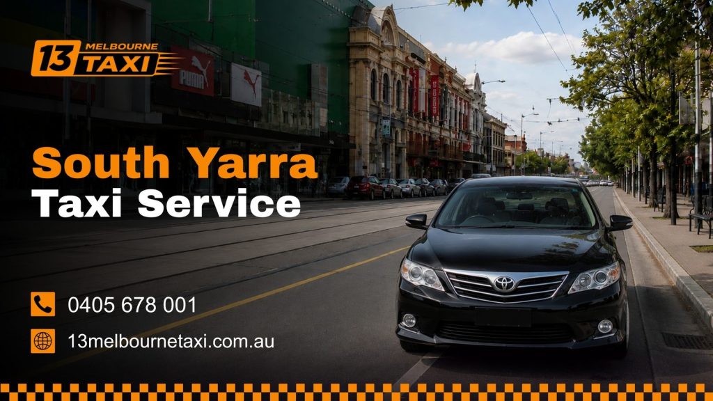 Taxi service in South Yarra