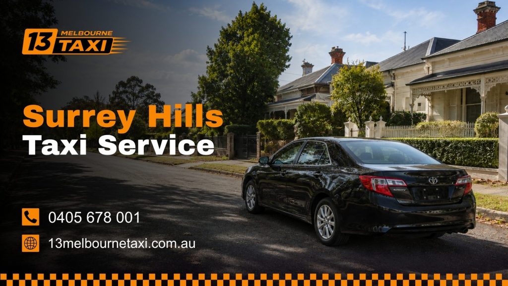 Taxi service in Surrey Hills