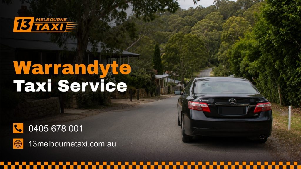 Taxi service in Warrandyte